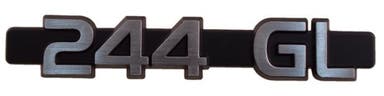 Emblème 244 GL pour Volvo 240, 244
