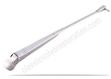 Bras d'essuie-glace peint en argent pour Volvo 1800E, 1800ES 1971-72, gauche
