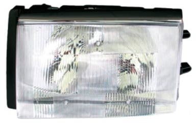 Phare gauche pour Volvo 240, 260, 262 (1986-1993), version américaine/canadienne.