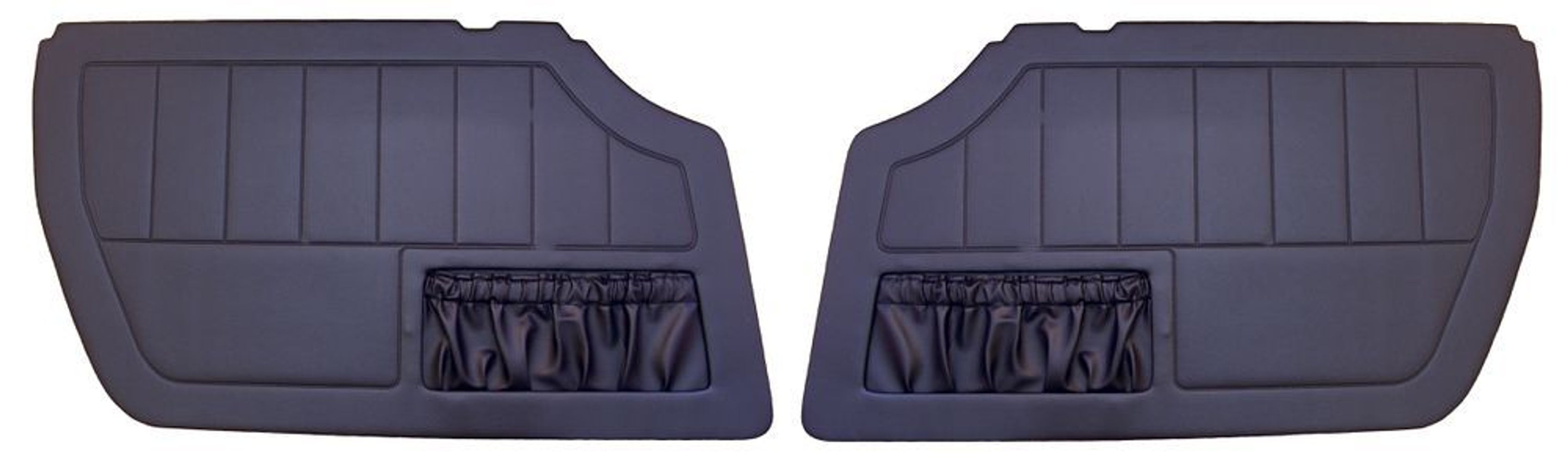 Panneaux de porte noirs pour Volvo 1800E, 1800ES, 1972-73