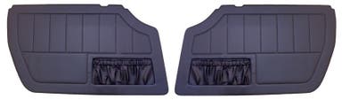 Panneaux de porte noirs pour Volvo 1800E, 1800ES, 1972-73
