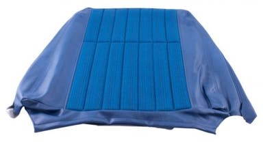 Garniture de dossier avant pour Volvo 240, 260 - 1978, bleu moyen