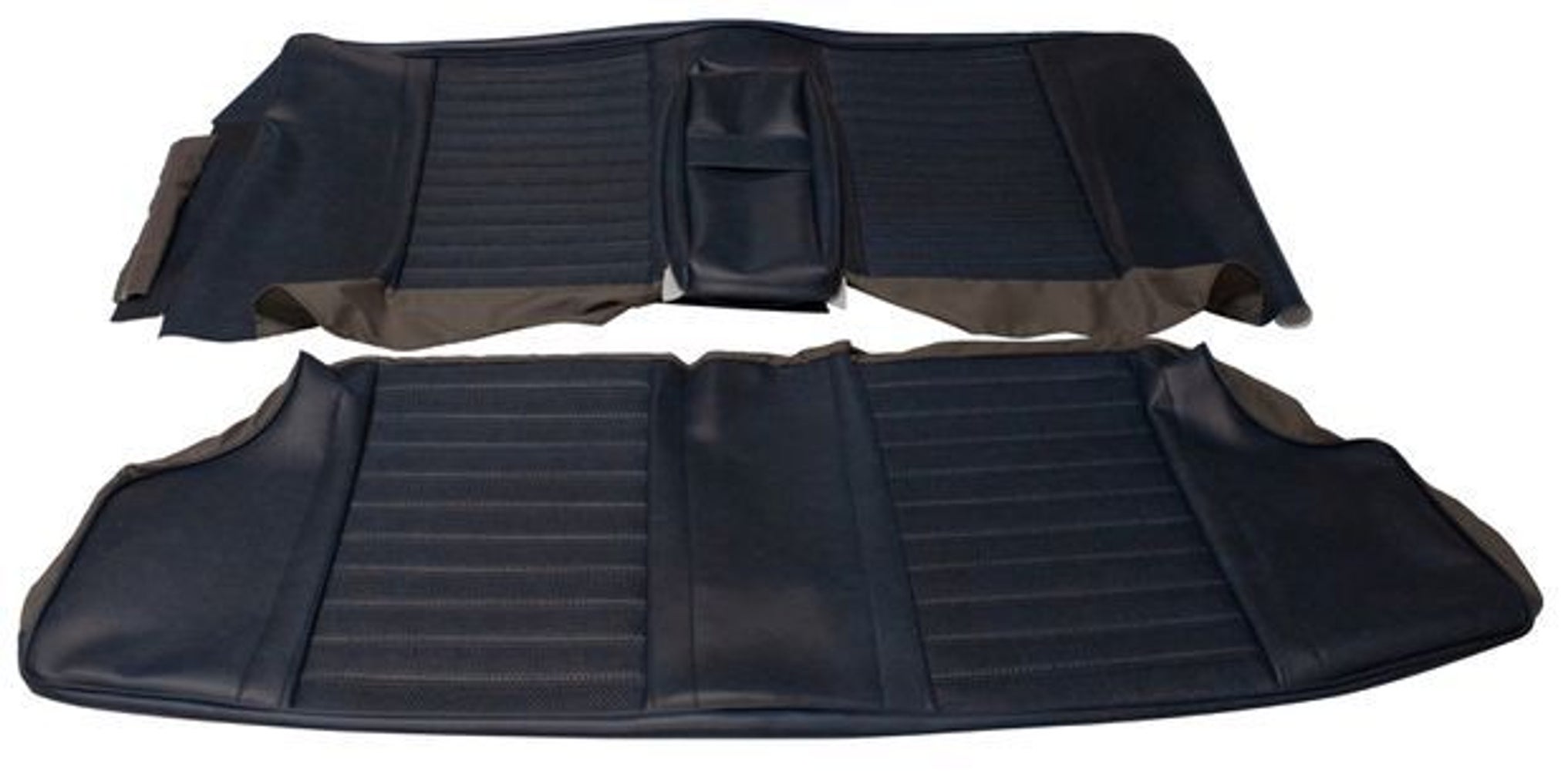 Garniture de siège arrière pour Volvo Amazon 2D 1968 bleue
