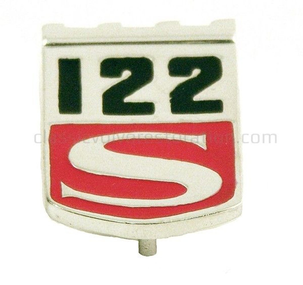 Emblème « 122S » pour Volvo Amazon 1965-70 — bild 2 av 2