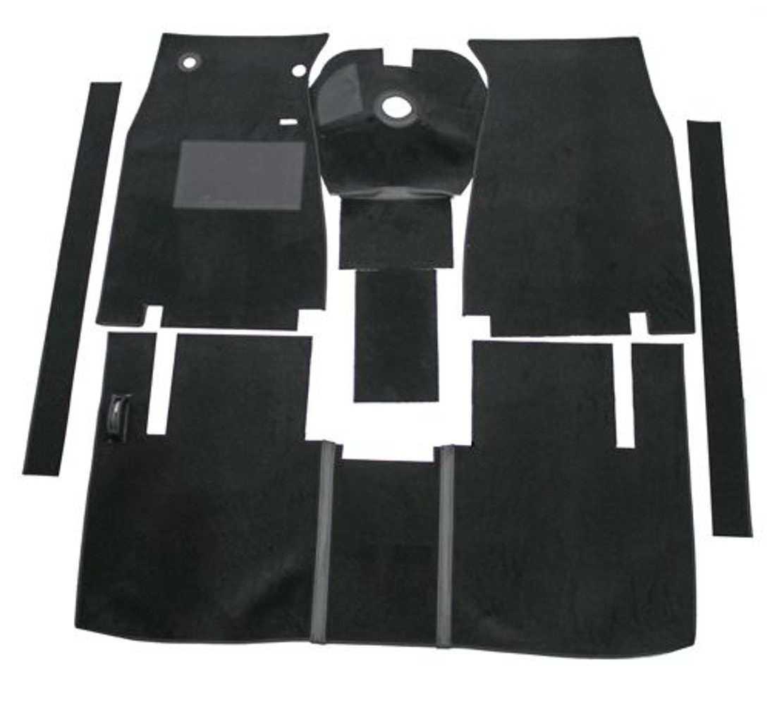 Kit tapis Volvo Amazon noir 1957-61
