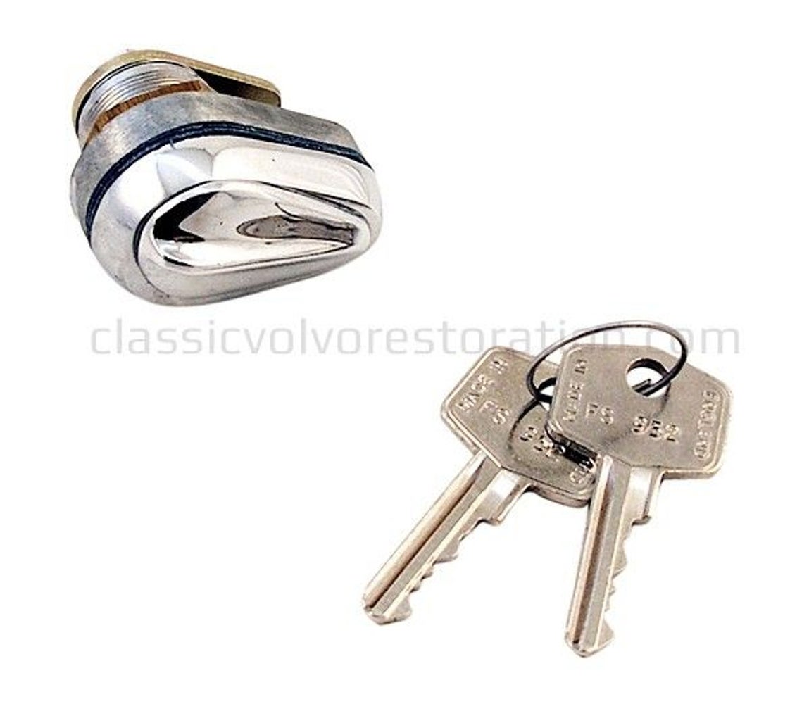 Serrure trappe réservoir chrome