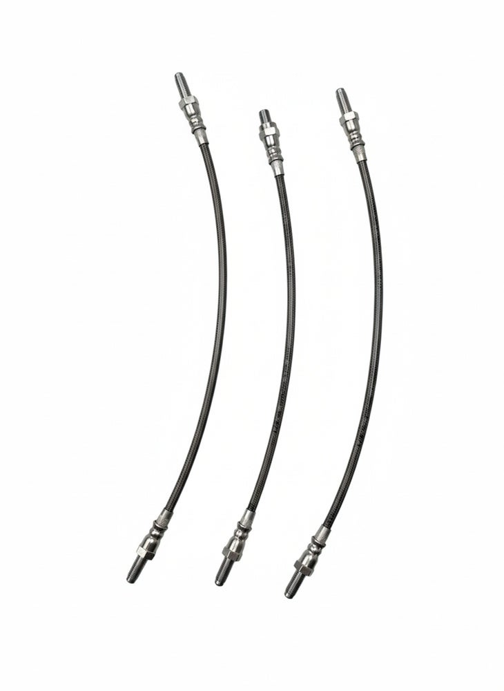 Kit de flexibles de frein pour Volvo 1800, B18, tressés métalliques — bild 4 av 4