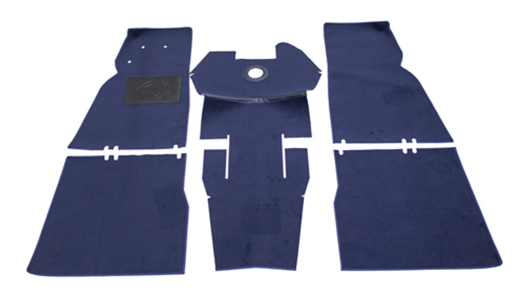 Jeu de moquettes pour Volvo Duett 445, bleu