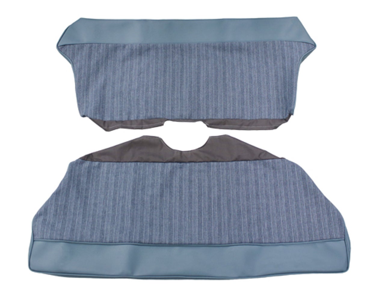Garniture de siège arrière pour Volvo PV544B 1960-61 bleue
