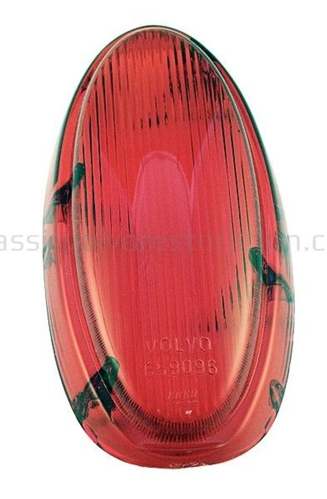 Verre de feu arrière rouge