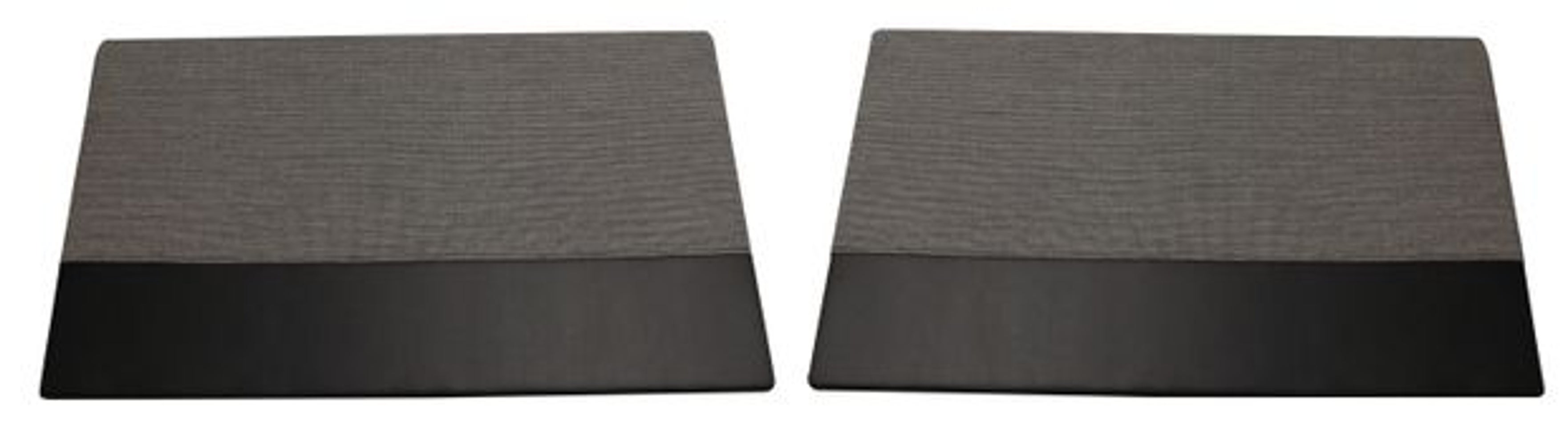 Panneaux de porte pour Volvo Duett, 1957-58, noir/gris