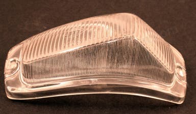 Verre de clignotant blanc pour Volvo Amazon, 1957-1961, gauche