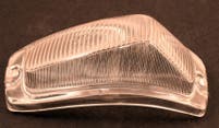 Verre de clignotant blanc pour Volvo Amazon, 1957-1961, gauche — bild 1 av 2
