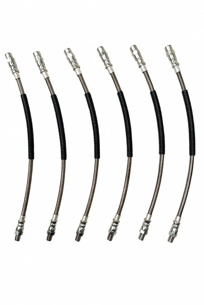 Kit de flexibles de frein tressés métalliques pour Volvo 740, 760, 780, 940, 960