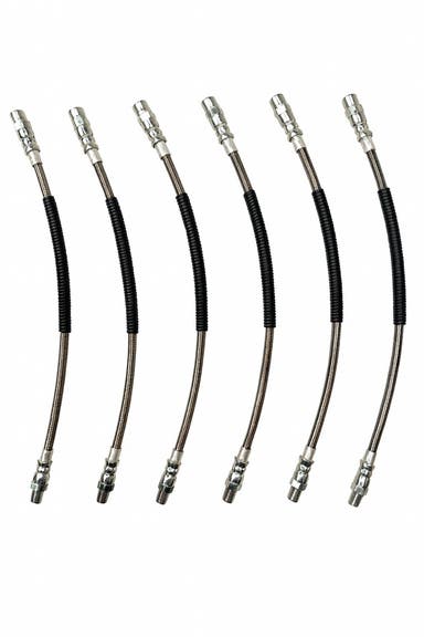 Kit de flexibles de frein tressés métalliques pour Volvo 740, 760, 780, 940, 960