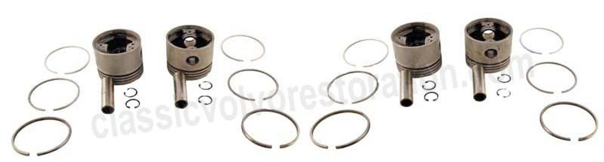 Jeu pistons av/segments B18 0,040"