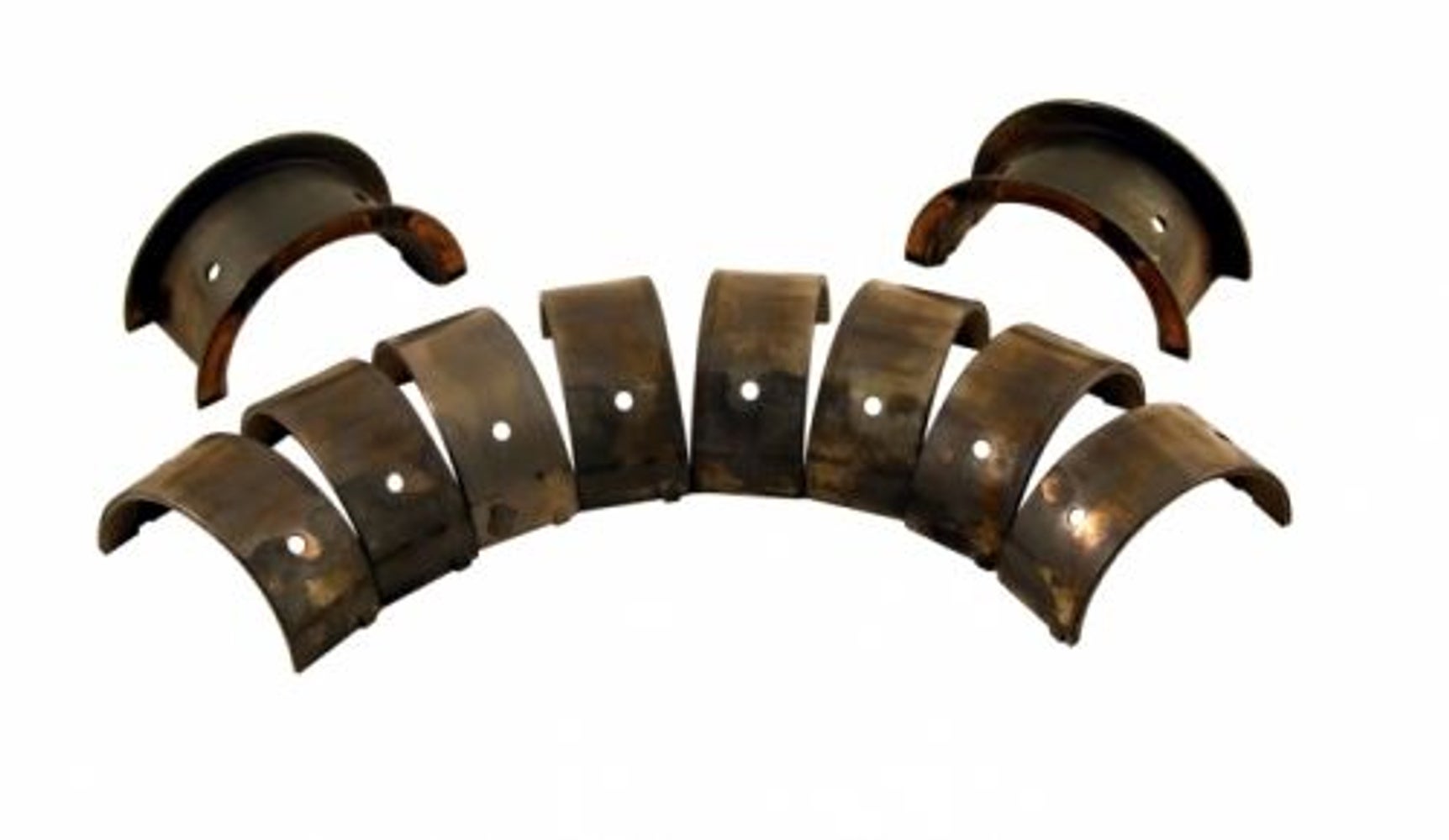 Jeu de coussinets principaux pour Volvo B18-B23, trimétalliques 0,010