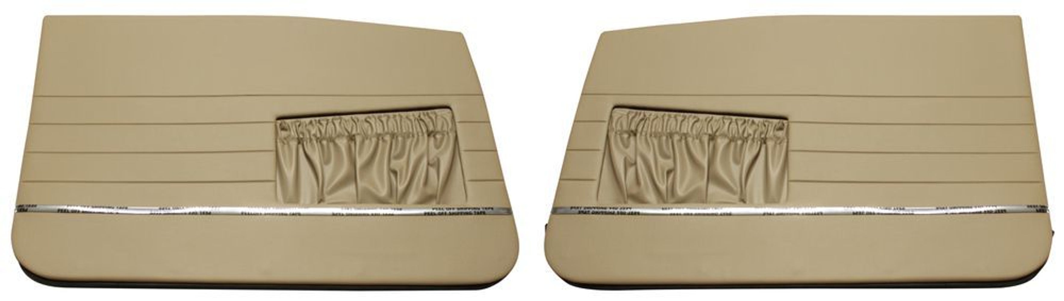 Panneaux de porte pour Volvo Amazon 4D et Amazon Kombi, 1962-63, couleur nougat