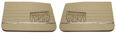 Panneaux de porte pour Volvo Amazon 4D et Amazon Kombi, 1962-63, couleur nougat