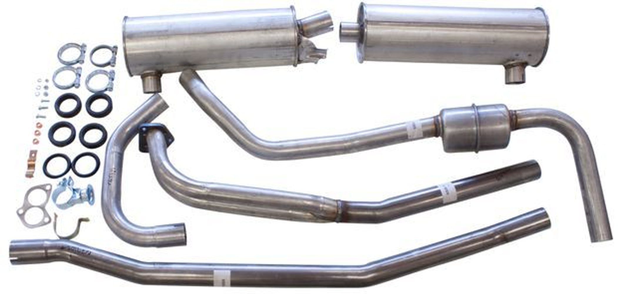 Système d'échappement pour Volvo 164 1969-74 B30A