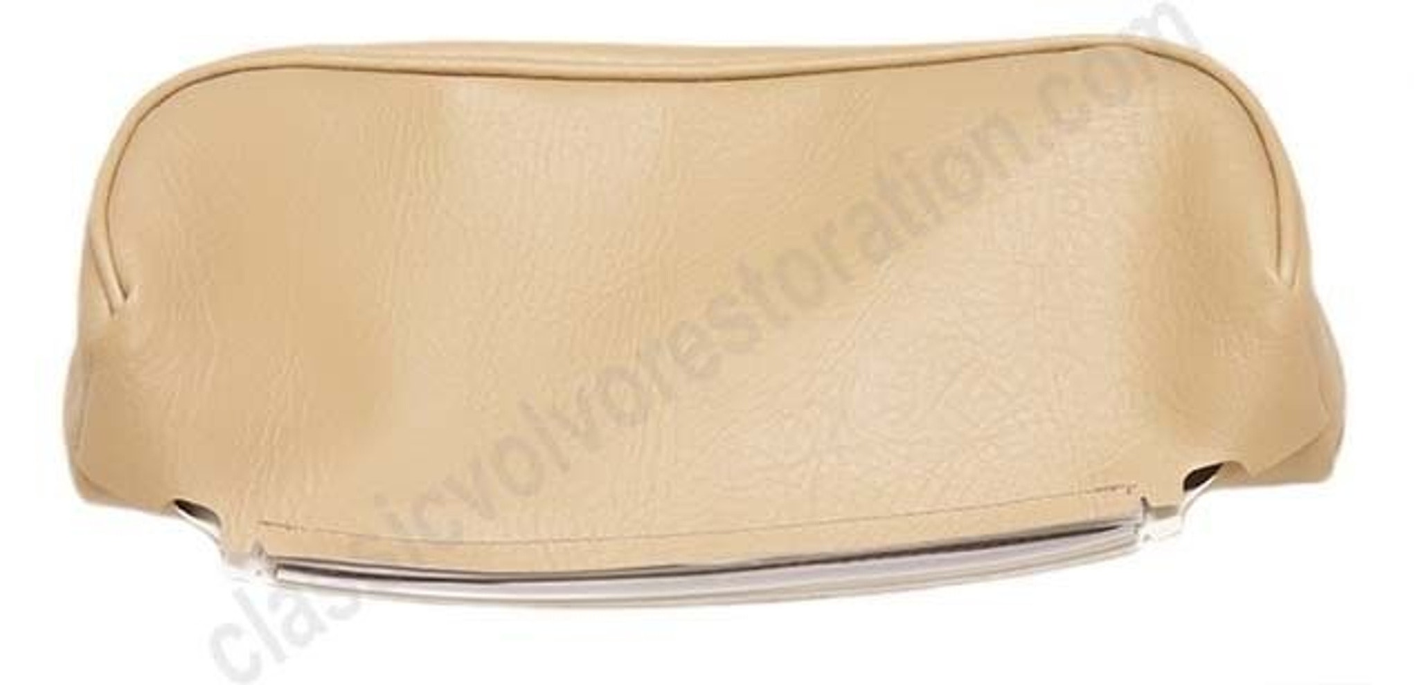 Housse appui-tête beige/marron