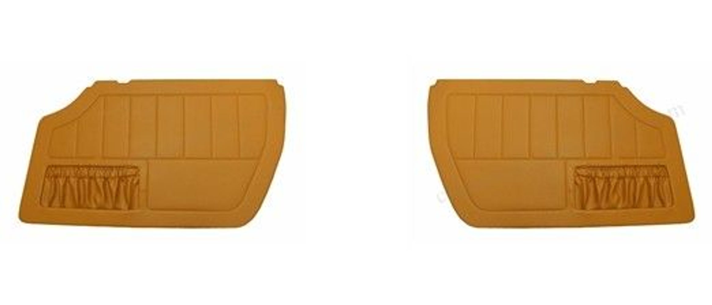 Panneaux de porte dorés pour Volvo 1800E, 1800ES, 1972