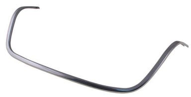 Baguette décorative brillante pour Volvo 240, 260, 262 (1975-1977), côté droit.