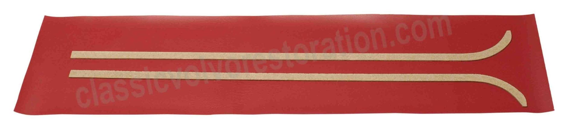 Panneaux de montant B pour Volvo PV544, Duett 1962-63, rouge
