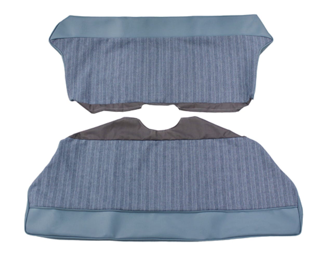 Garniture de siège arrière pour Volvo PV544B 1960-61 bleue