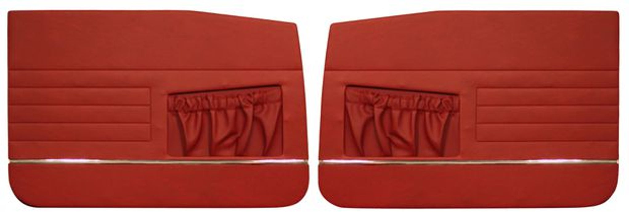 Panneau de porte avant rouge