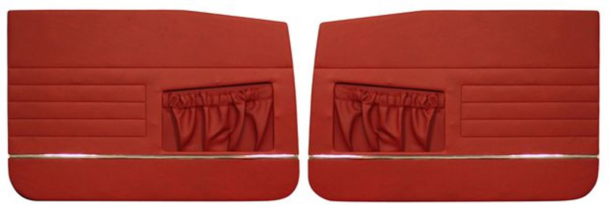 Panneau de porte avant rouge