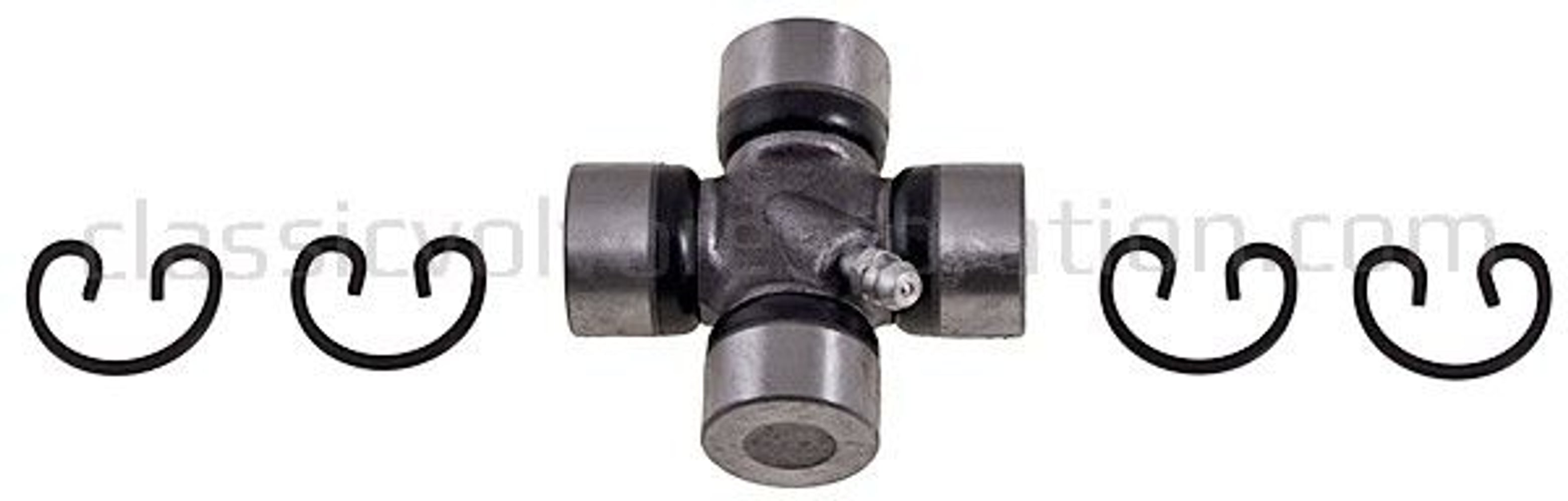 Joint universel avec graisseur (arbre 44,5 mm) pour Volvo PV444, PV544, Amazon, 1800, 140, 240, 740