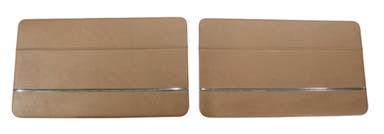 Panneaux de porte pour Volvo PV544B 1960-61, marron clair