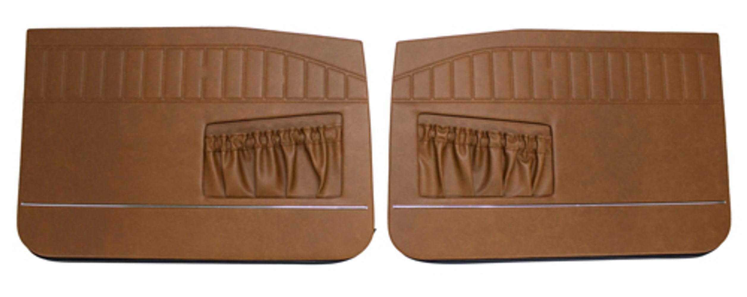 Panneaux de porte pour Volvo Amazon 4D et Amazon Kombi (1966-1968), marron