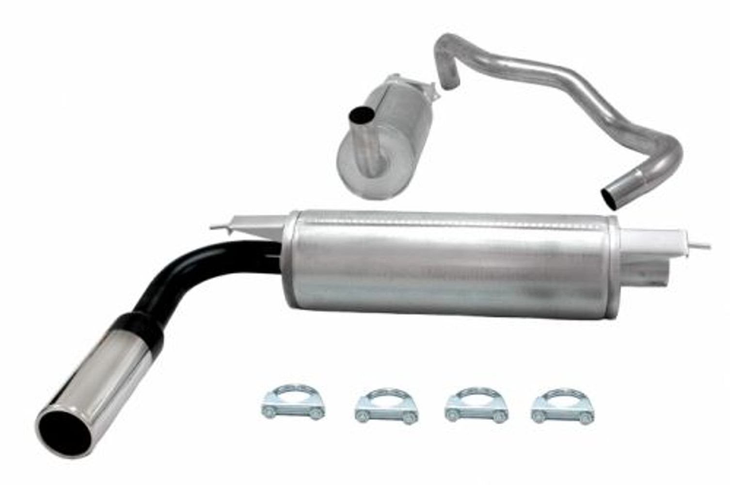 Système d'échappement pour Volvo 240, 1985-, 2" sport après catalyseur