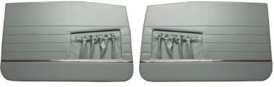 Panneaux de porte avant pour Volvo Amazon 4 portes 1962-63, bleu clair