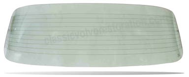 Lunette arrière pour Volvo Amazon, verte, chauffante électriquement