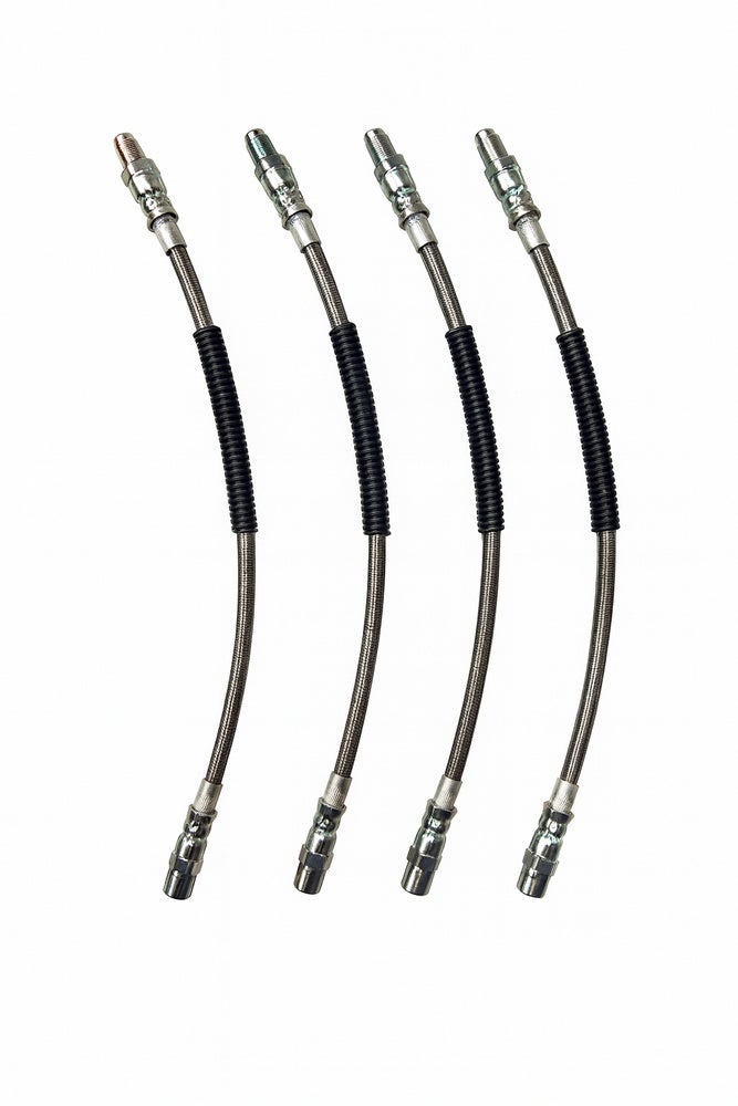 Kit de flexibles de frein tressés métalliques pour Volvo 740, 760, 780, 940, 960
