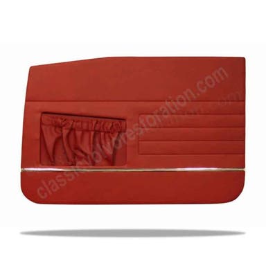 Panneaux de porte avant rouges pour Volvo Amazon 4D, Amazon Kombi 1963-64