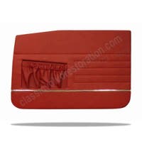 Panneaux de porte avant rouges pour Volvo Amazon 4D, Amazon Kombi 1963-64 — bild 1 av 2