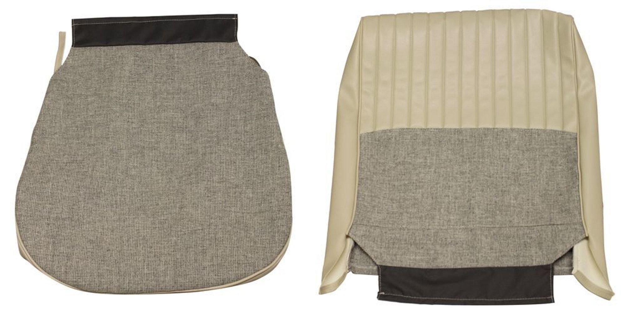 Housse siège avant av/méc. pli