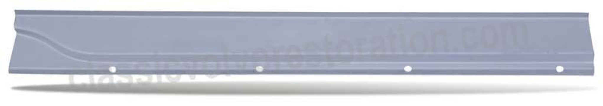 Tôle réparation bas porte gauche