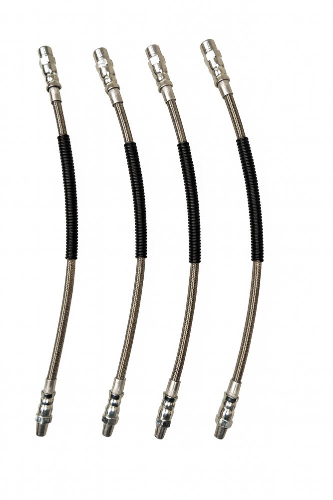 Kit de flexibles de frein tressés métalliques pour Volvo S60, S80, V70 II