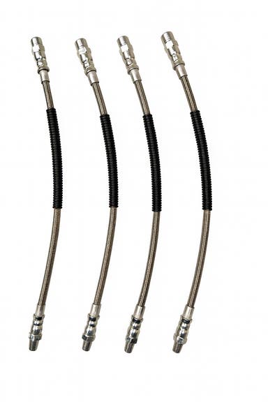 Kit de flexibles de frein tressés métalliques pour Volvo S60, S80, V70 II