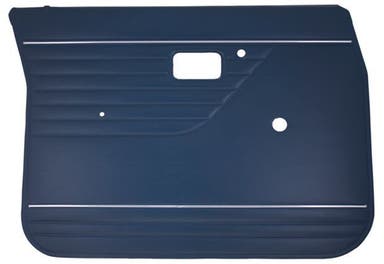 Panneau de porte avant gauche bleu pour Volvo 144, 145