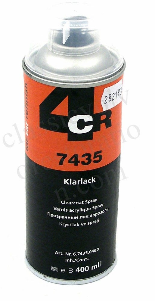 Vernis transparent, spray 400 ml brillant