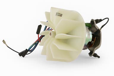 Moteur de ventilateur pour Volvo 140, 164 (à partir de 1973), 240, 260 et 265 (sans climatisation).