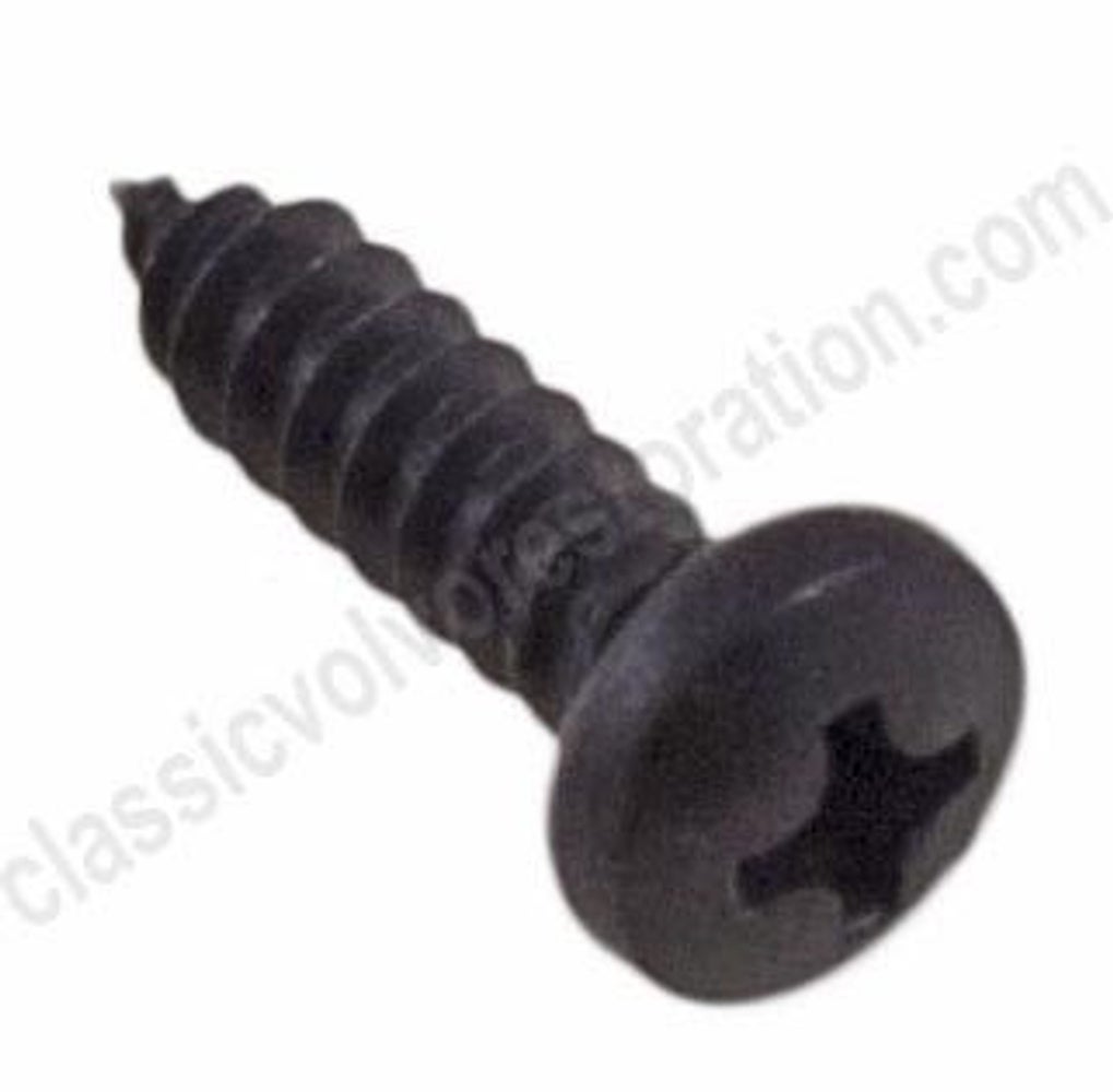 Vis RXS noire l=16 mm pour Volvo PV444, PV544, Duett