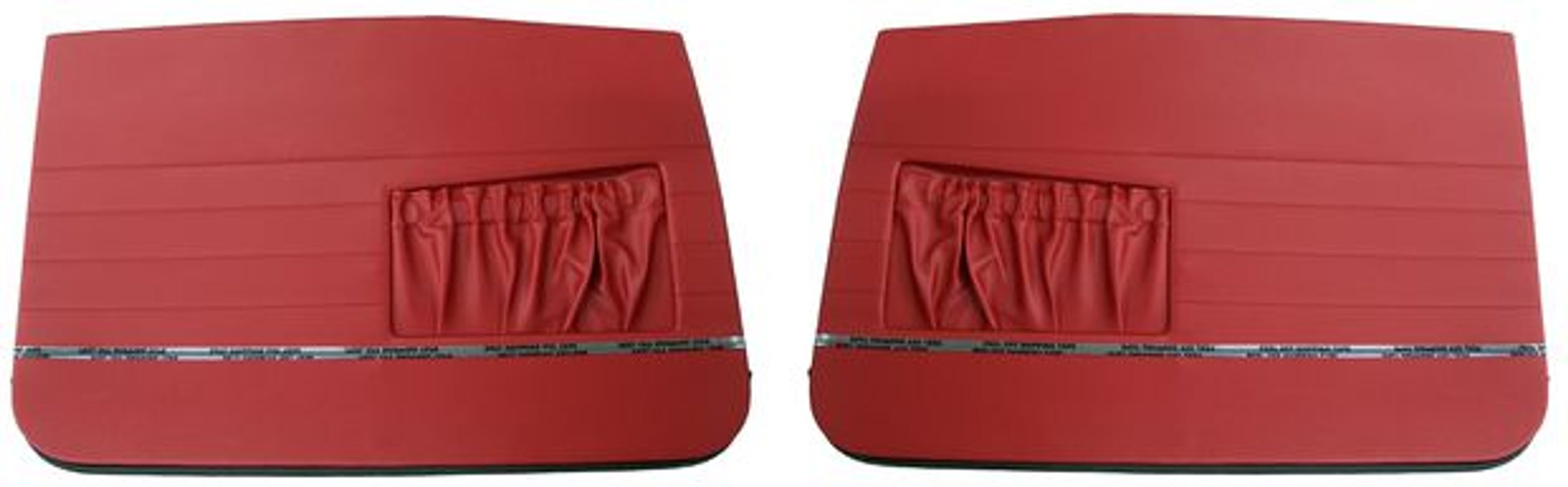 Panneaux de porte avant pour Volvo Amazon 4D, Amazon Kombi, 1962-63, rouge — bild 2 av 2