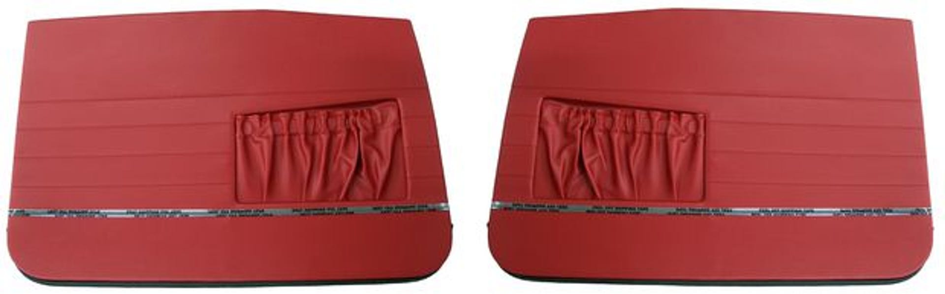 Panneaux de porte avant pour Volvo Amazon 4D, Amazon Kombi, 1962-63, rouge — bild 2 av 2